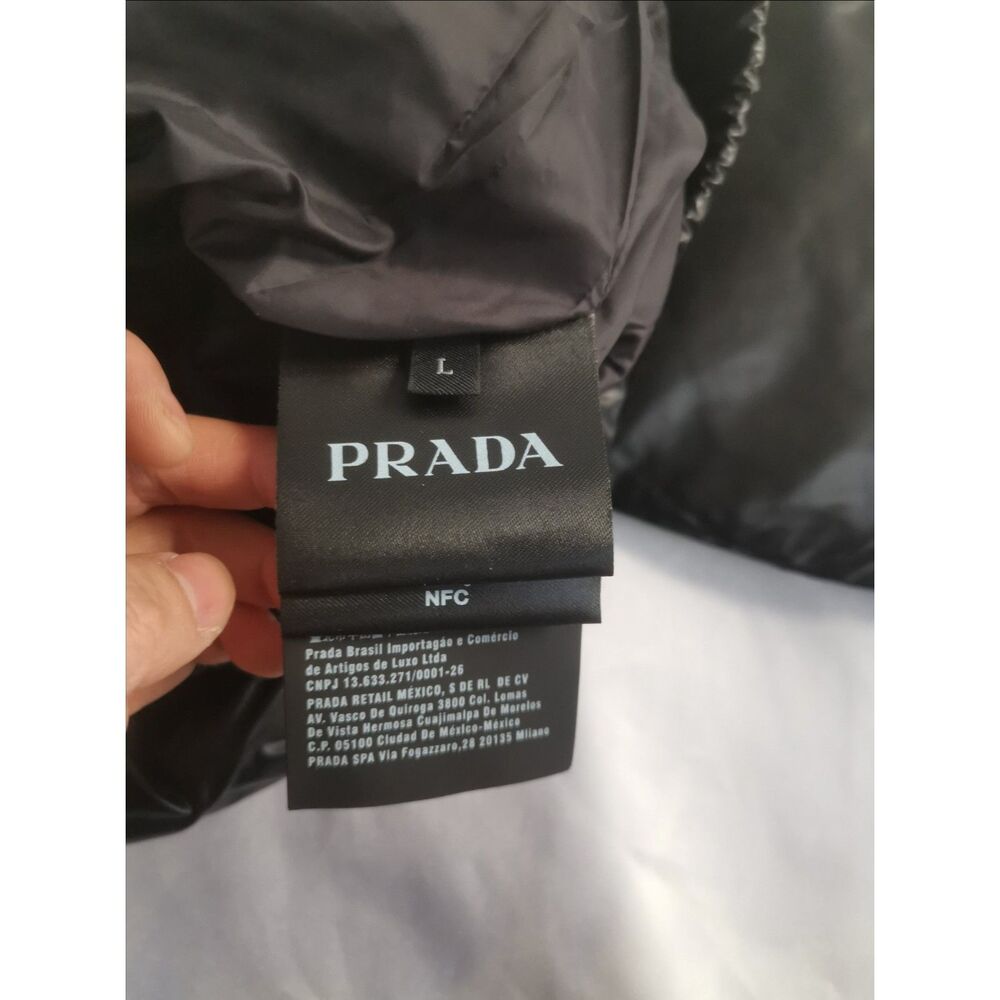 Prada Black Down Jacket Puffer Coat For Women - image 5